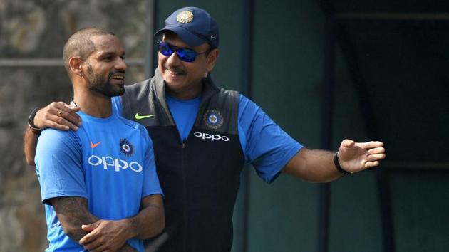 Shikhar Dhawan had suffered ankle just before the Indian cricket team’s departure for South Africa (AFP) Shikhar Dhawan had suffered ankle just before the Indian cricket team’s departure for South Africa (AFP)
