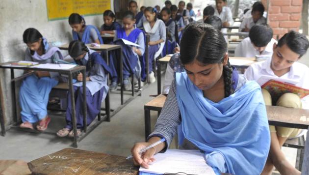 The baseline test was conducted in four subjects — English, mathematics, science and social studies. The test, conducted by district mentors, was attempted by 61,000 students. (HT File) The baseline test was conducted in four subjects — English, mathematics, science and social studies. The test, conducted by district mentors, was attempted by 61,000 students. (HT File)
