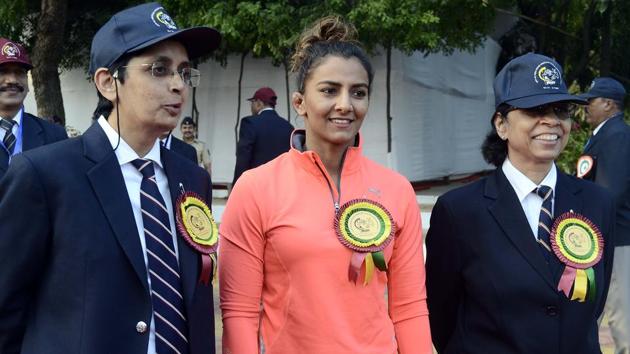 Geeta Phogat will not be a part of the Commonwealth Games 2018 wrestling team for India.(HT Photo)