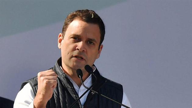 Congress president Rahul Gandhi. (PTI file) Congress president Rahul Gandhi. (PTI file)