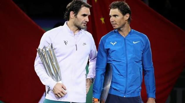 Roger Federer (L) and Rafael Nadal have continued to be dominant forces in men’s tennis despite being in their 30s. (Getty Images) Roger Federer (L) and Rafael Nadal have continued to be dominant forces in men’s tennis despite being in their 30s. (Getty Images)