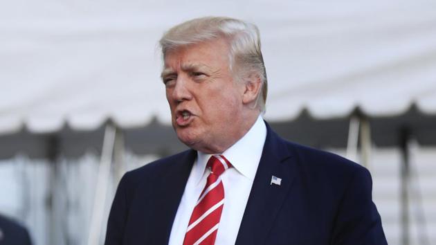 US President Donald Trump.(AP file) US President Donald Trump.(AP file)