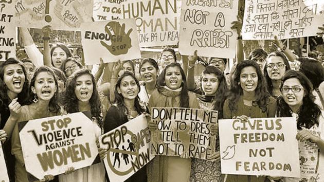 Rajasthan is ranked fifth in the country in crime against women, with 27,422 cases reported in 2016, National Crime Record Bureau data says. (HT File Photo) Rajasthan is ranked fifth in the country in crime against women, with 27,422 cases reported in 2016, National Crime Record Bureau data says. (HT File Photo)