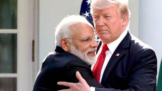 Prime Minister Narendra Modi meeting the President of United States of America (USA), Donald Trump, after the Joint Press Statement at White House, in Washington DC, USA on June 27, 2017. (PTI) Prime Minister Narendra Modi meeting the President of United States of America (USA), Donald Trump, after the Joint Press Statement at White House, in Washington DC, USA on June 27, 2017. (PTI)