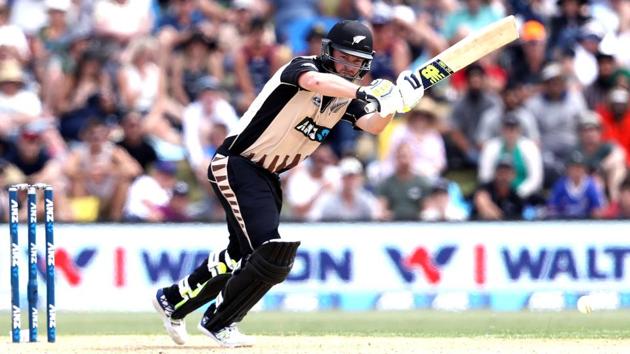 New Zealand's Colin Munro smashed his way to a pugnacious 66 in the second T20 international versus West Indies in Mount Maunganui on Monday. Get live cricket score of New Zealand vs West Indies here as NZ lead the three-match series 1-0. (Getty Images) New Zealand's Colin Munro smashed his way to a pugnacious 66 in the second T20 international versus West Indies in Mount Maunganui on Monday. Get live cricket score of New Zealand vs West Indies here as NZ lead the three-match series 1-0. (Getty Images)