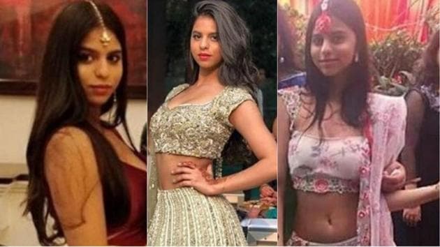 Suhana Khan spotted in three different lehengas during a Delhi wedding over the weekend. Suhana Khan spotted in three different lehengas during a Delhi wedding over the weekend.