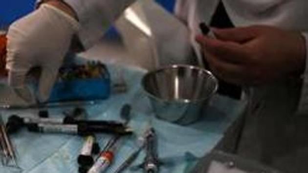 The IMA, which has been strongly opposing the NMC bill saying it will “cripple” the functioning of medical professionals by making them completely answerable to the bureaucracy and non-medical administrators, has declared Tuesday a “Black Day”. (Reuters File Photo) The IMA, which has been strongly opposing the NMC bill saying it will “cripple” the functioning of medical professionals by making them completely answerable to the bureaucracy and non-medical administrators, has declared Tuesday a “Black Day”. (Reuters File Photo)