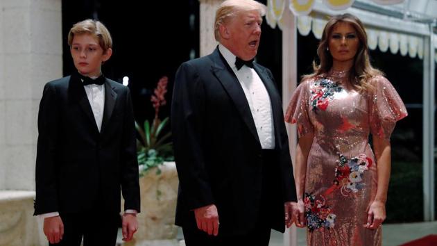 Donald Trump welcomes new year with lavish party at private ...