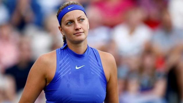 Petra Kvitova withdrew from the Brisbane International with a viral illness on Monday.(Reuters)