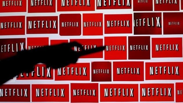 The Netflix logo is shown in this illustration photograph in Encinitas, California.