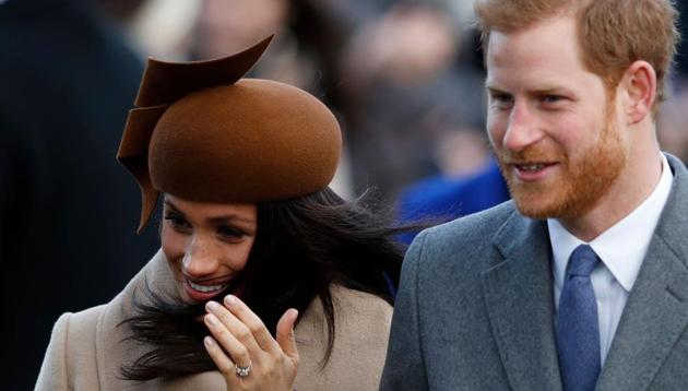 US actress Meghan Markle and Britain's Prince Harry arrive to attend the royal family's traditional Christmas Day church service at St Mary Magdalene Church in Sandringham, Norfolk, eastern England, on December 25, 2017. (AFP file) US actress Meghan Markle and Britain's Prince Harry arrive to attend the royal family's traditional Christmas Day church service at St Mary Magdalene Church in Sandringham, Norfolk, eastern England, on December 25, 2017. (AFP file)