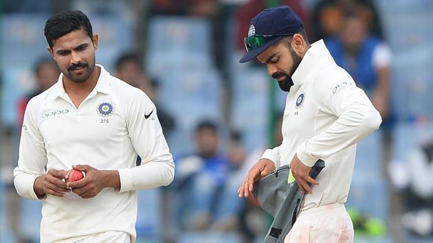 Ravindra Jadeja (left) is likely to miss the first India vs South Africa Test match starting in Cape Town from January 5. Jadeja is down with a viral infection. (AFP) Ravindra Jadeja (left) is likely to miss the first India vs South Africa Test match starting in Cape Town from January 5. Jadeja is down with a viral infection. (AFP)