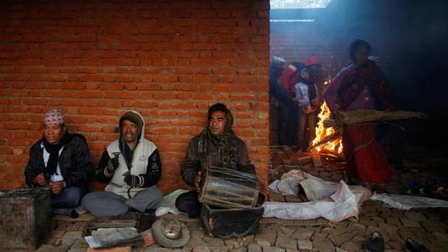 During the festival, devotees recite holy scriptures and sing songs dedicated to the Hindu gods Swasthani and Shiva. (Navesh Chitrakar / REUTERS) During the festival, devotees recite holy scriptures and sing songs dedicated to the Hindu gods Swasthani and Shiva. (Navesh Chitrakar / REUTERS)