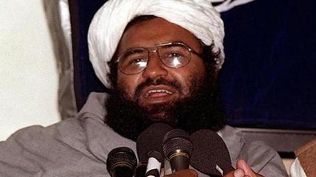 File photo taken on February 4, 2000 shows Masood Azhar, head of the Jaish-e-Mohammed group, addressing a press conference in Karachi. (AFP) File photo taken on February 4, 2000 shows Masood Azhar, head of the Jaish-e-Mohammed group, addressing a press conference in Karachi. (AFP)
