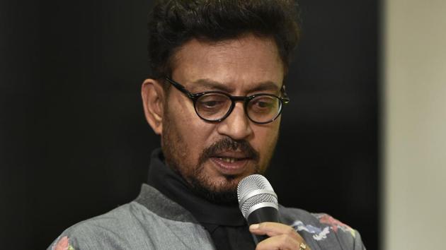 Irrfan Khan hopes that 2018 surprises him just like the year gone by. (Burhaan Kinu/HT PHOTO) Irrfan Khan hopes that 2018 surprises him just like the year gone by. (Burhaan Kinu/HT PHOTO)