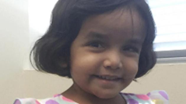 This undated photo provided by the Richardson Texas Police Department shows 3-year-old Sherin Mathews. (AP File Photo) This undated photo provided by the Richardson Texas Police Department shows 3-year-old Sherin Mathews. (AP File Photo)