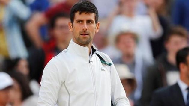 Novak Djokovic has not played since retiring against Czech Tomas Berdych with the injury in the Wimbledon quarter-finals in July. (Reuters) Novak Djokovic has not played since retiring against Czech Tomas Berdych with the injury in the Wimbledon quarter-finals in July. (Reuters)