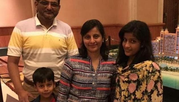 Tasleem Kapasi (centre) and her two children, Sakina and Mohsin, died after fire engulfed their flat in Marol on Thursday morning. Tasleem Kapasi (centre) and her two children, Sakina and Mohsin, died after fire engulfed their flat in Marol on Thursday morning.