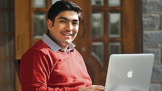 GOAL-ORIENTED: Prannay Goyal at his residence in Chandigarh. Achieving goals, big or small, gives him a high. (Karun Sharma/ HT) GOAL-ORIENTED: Prannay Goyal at his residence in Chandigarh. Achieving goals, big or small, gives him a high. (Karun Sharma/ HT)