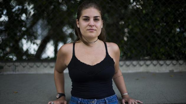 Roberta Cardoso recalls her experience: as she waited to abort her accidental pregnancy at an upscale clinic, she met women with pregnancies from relationships with drug bosses; out of wedlock and some too wracked with emotion to voice themselves. “At that moment I probably knew much more about their stories than their families did,” Cardoso, 26, said during an interview with The Associated Press. (Renanta Brito / AP)