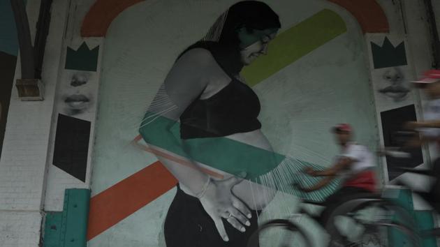 Among those seeking fewer restrictions is Raissa Arruda, a 30-year-old artist. She was 18 when she learnt she was pregnant, and her mother didn’t talk to her after finding out. Arruda eventually had a miscarriage after several painful weeks of feeling judged. When she got pregnant again a month later, the shame kept her shut. “I’ve lost the shame around speaking out... I think we need to speak, so we can decriminalize it,” she said. (Leo Correa / AP)