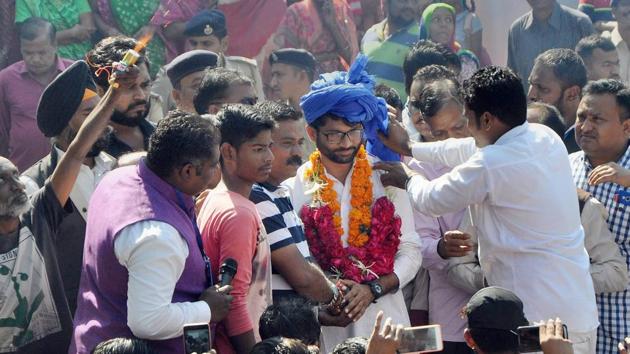 Jignesh Mevani and Umar Khalid have been charged under section 153(a), 505 and 177 of Indian Penal Code. (PTI) Jignesh Mevani and Umar Khalid have been charged under section 153(a), 505 and 177 of Indian Penal Code. (PTI)