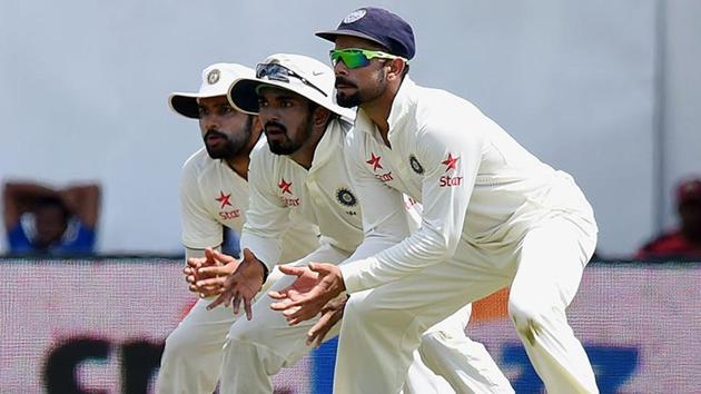 Virat Kohli-led Indian cricket team must improve their slip fielding for the South Africa tour, feels Sourav Ganguly. (AFP) Virat Kohli-led Indian cricket team must improve their slip fielding for the South Africa tour, feels Sourav Ganguly. (AFP)