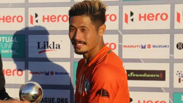 Subash Singh scored twice in the first half as Neroca FC continued their good run of form in the I-League. (AIFF) Subash Singh scored twice in the first half as Neroca FC continued their good run of form in the I-League. (AIFF)