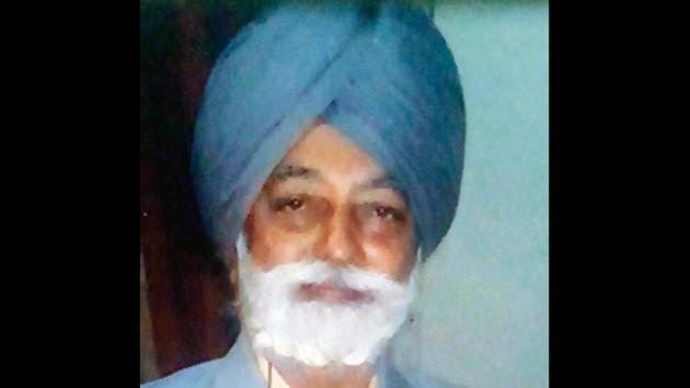 Victim Sardara Singh retired as chief engineer from the Punjab government. (HT Photo) Victim Sardara Singh retired as chief engineer from the Punjab government. (HT Photo)