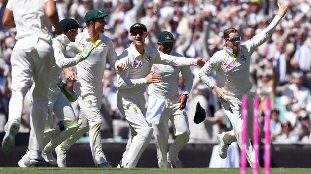 Australia were able to restrict England to 346 in their first innings. (AFP) Australia were able to restrict England to 346 in their first innings. (AFP)
