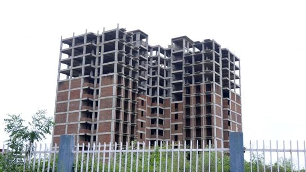 Seven of 25 builders in Greater Noida are yet to furnish their project details to the auditing agency. (Sunil Ghosh/HT Photo) Seven of 25 builders in Greater Noida are yet to furnish their project details to the auditing agency. (Sunil Ghosh/HT Photo)