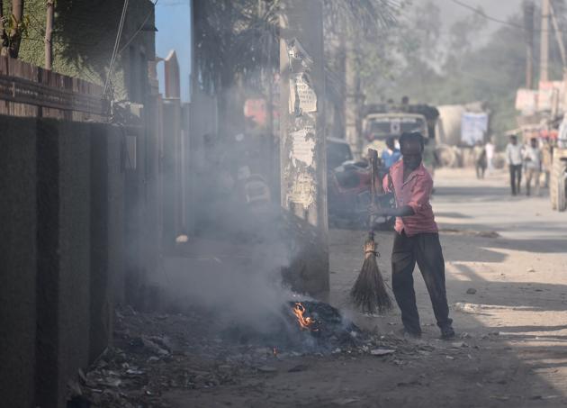 In 2017, a total 502 pollution-related complaints were registered in the city, up from 346 in 2016. (Sanjeev Verma/HT PHOTO) In 2017, a total 502 pollution-related complaints were registered in the city, up from 346 in 2016. (Sanjeev Verma/HT PHOTO)