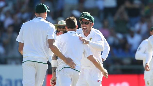 India’s top order failed after bowling South Africa out for 286 on day one of the first Test . Get full cricket score of India vs South Africa here. (Getty Images) India’s top order failed after bowling South Africa out for 286 on day one of the first Test . Get full cricket score of India vs South Africa here. (Getty Images)