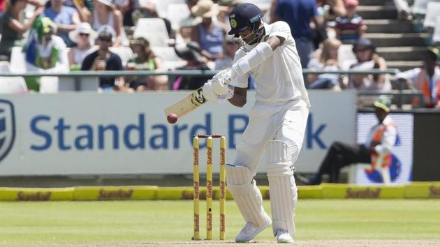 Hardik Pandya scored 93 runs to help Indian cricket team to a respectable first innings score of 209. South Africa cricket team was 65/2 at stumps on Day 2, with an overall lead of 142. (AP) Hardik Pandya scored 93 runs to help Indian cricket team to a respectable first innings score of 209. South Africa cricket team was 65/2 at stumps on Day 2, with an overall lead of 142. (AP)