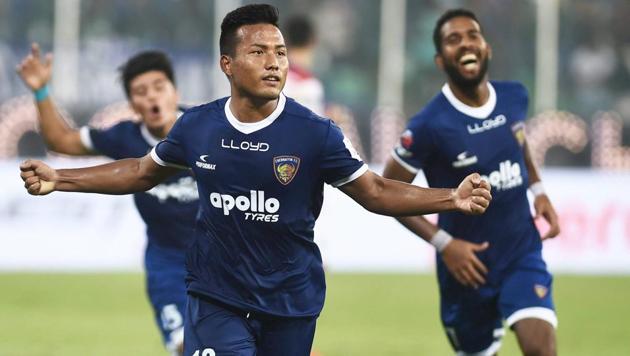 Chennaiyin FC will host Delhi Dynamos in the Indian Super League (ISL) on Sunday. (PTI) Chennaiyin FC will host Delhi Dynamos in the Indian Super League (ISL) on Sunday. (PTI)