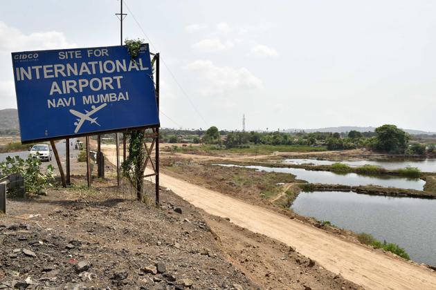 Site for the proposed Navi Mumbai International Airport at Panvel. (HT file) Site for the proposed Navi Mumbai International Airport at Panvel. (HT file)