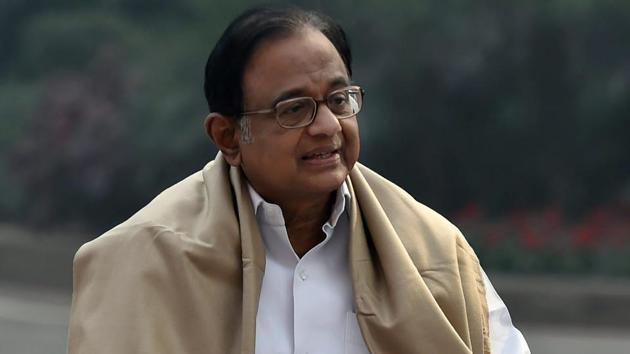 Congress MP P Chidambaram during the winter session of Parliament , in New Delhi on Friday. (PTI) Congress MP P Chidambaram during the winter session of Parliament , in New Delhi on Friday. (PTI)