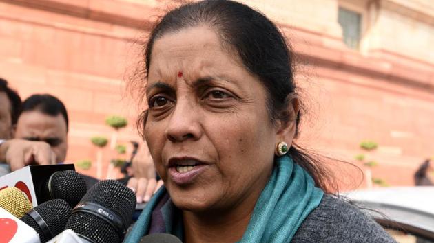 Defence minister Nirmala Sitharaman rebuked Doordarshan for abruptly interrupting a musical programme to air advertisements. (HT PHOTO) Defence minister Nirmala Sitharaman rebuked Doordarshan for abruptly interrupting a musical programme to air advertisements. (HT PHOTO)