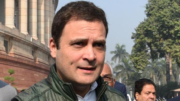 Congress president during the winter session of Parliament in New Delhi. (Arvind Yadav/HT File Photo) Congress president during the winter session of Parliament in New Delhi. (Arvind Yadav/HT File Photo)