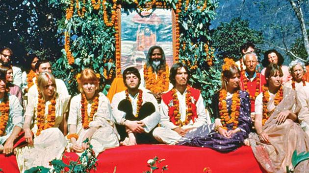 The Beatles came together at the Rishikesh ashram in the spring of '68.(Getty file photo)