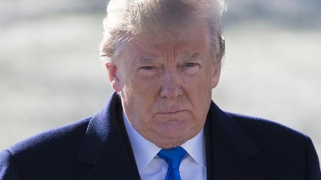 US President Donald Trump at the White House lawn in Washington, on Friday. (AFP Photo) US President Donald Trump at the White House lawn in Washington, on Friday. (AFP Photo)