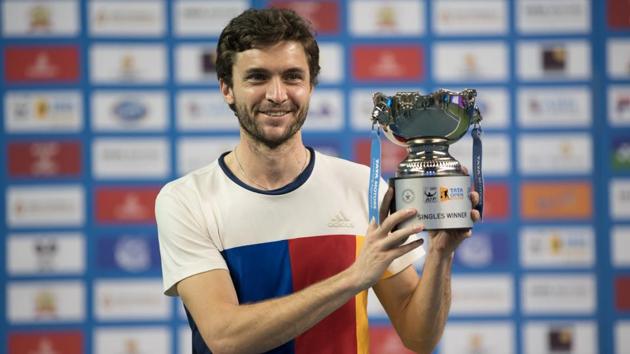 Gilles Simon has resurrected his tennis career after a loss of form.(HT Photo)