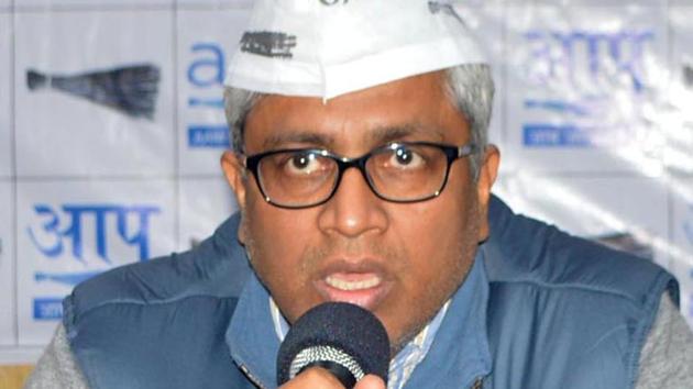 AAP leader Ashutosh. (HT File Photo) AAP leader Ashutosh. (HT File Photo)