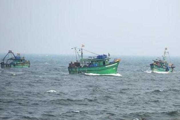 On March 3 too, more than 2,500 fisherfolk from Katchatheevu were allegedly chased away by the Lankan Navy while they were fishing near the islet.(AFP/Picture for representation)