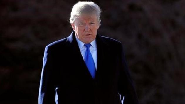 US President Donald Trump departs for Camp David from the White House in Washington. (Reuters) US President Donald Trump departs for Camp David from the White House in Washington. (Reuters)