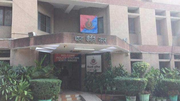 Kirti Nagar Police station is the only one in Delhi with its own website.(HT Photo)