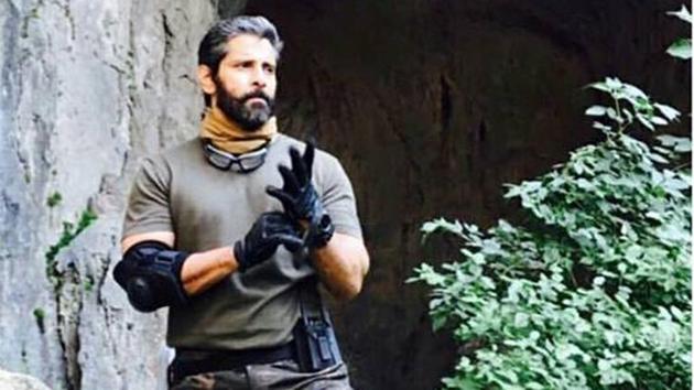 A scene from Vikram’s next, Gautham Menon directed Dhruva Natchathiram. A scene from Vikram’s next, Gautham Menon directed Dhruva Natchathiram.