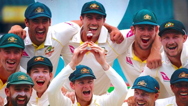 The Ashes urn will remain in Australia for now and no one can argue the home side didn’t deserve this series victory. (REUTERS) The Ashes urn will remain in Australia for now and no one can argue the home side didn’t deserve this series victory. (REUTERS)
