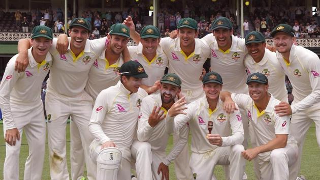 Australia regained the Ashes with a 4-0 win over England and this helped them move to third in the latest Test rankings.(AFP) Australia regained the Ashes with a 4-0 win over England and this helped them move to third in the latest Test rankings.(AFP)