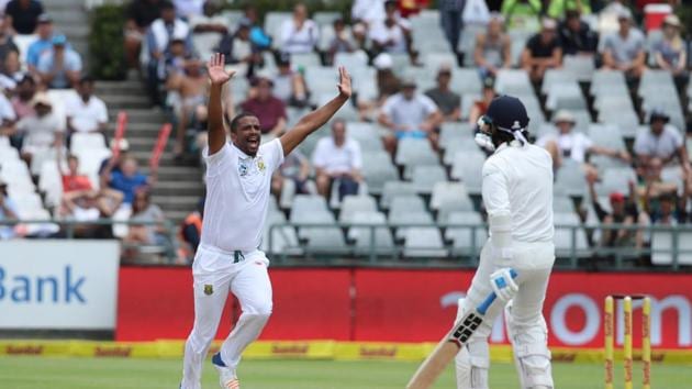 Six balls later, Philander got Vijay with AB de Villiers taking a fine catch at third slip. (BCCI ) 